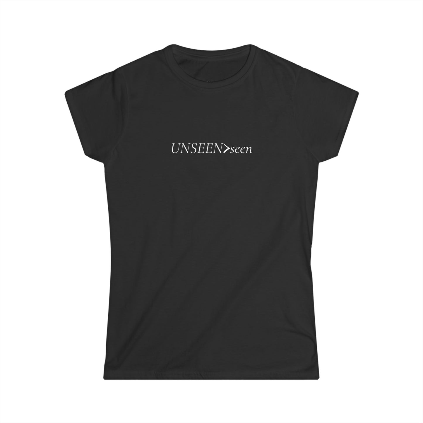 Women's Softstyle Tee | Unseen>seen