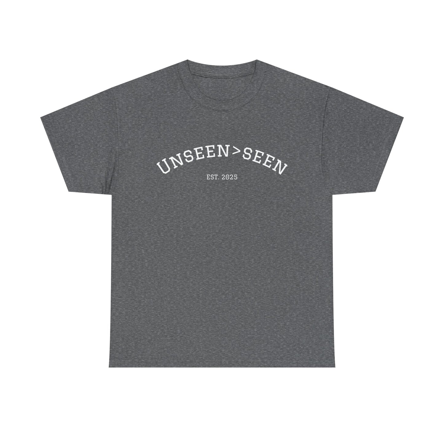 Unisex Cotton Tee| Unseen>seen