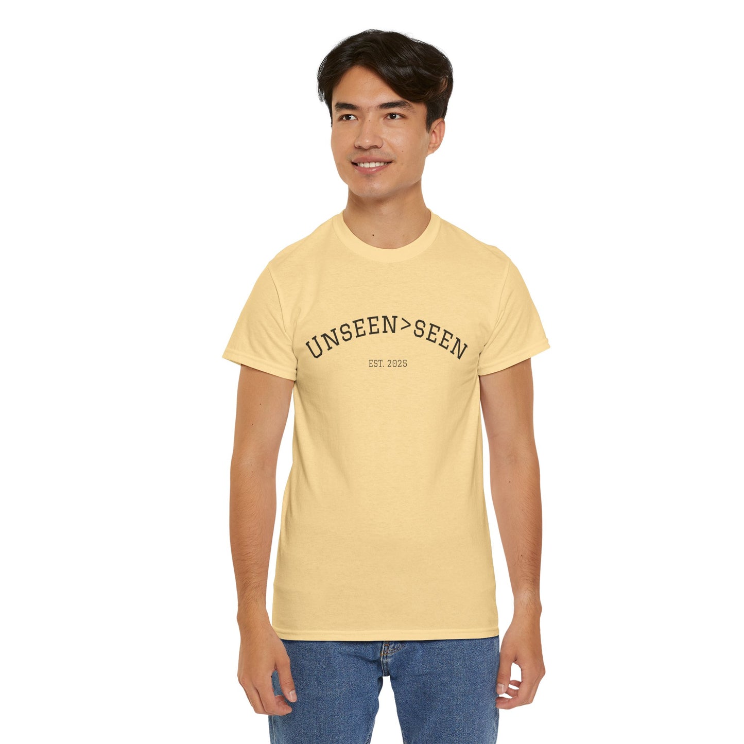 Unisex Cotton Tee| Unseen>seen