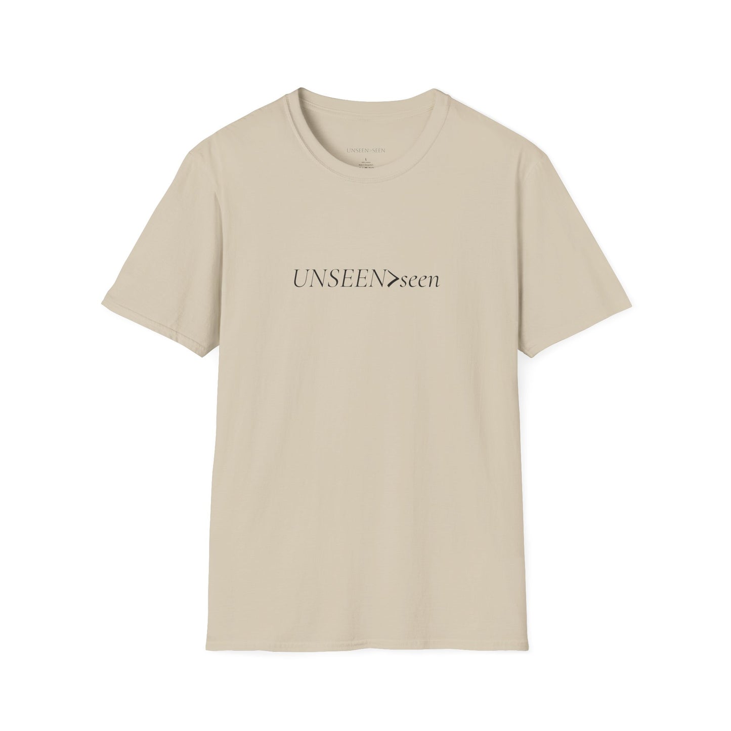 Unisex Softstyle Tee | Unseen>seen