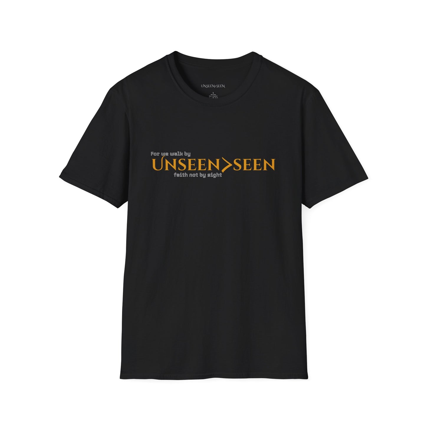 Unisex Hebrews 11:1 T-Shirt| Unseen>seen