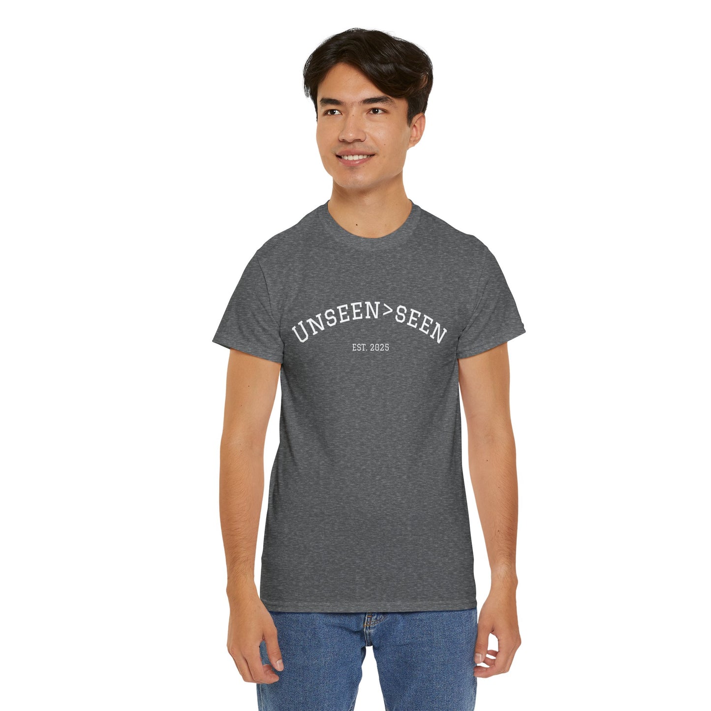 Unisex Cotton Tee| Unseen>seen