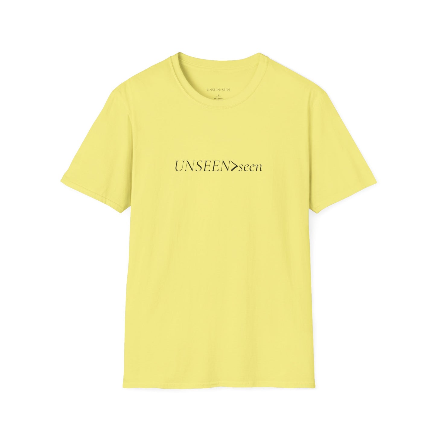 Unisex Softstyle Tee | Unseen>seen