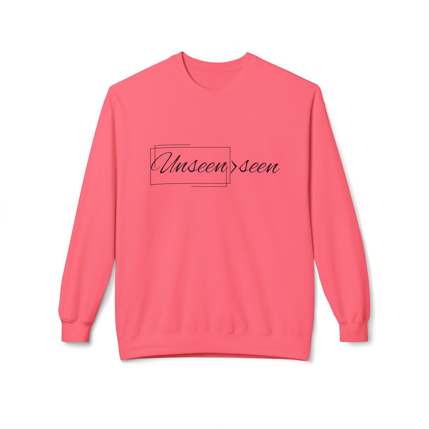 Unseen>seen Frame- Crewneck Unisex Sweatshirt