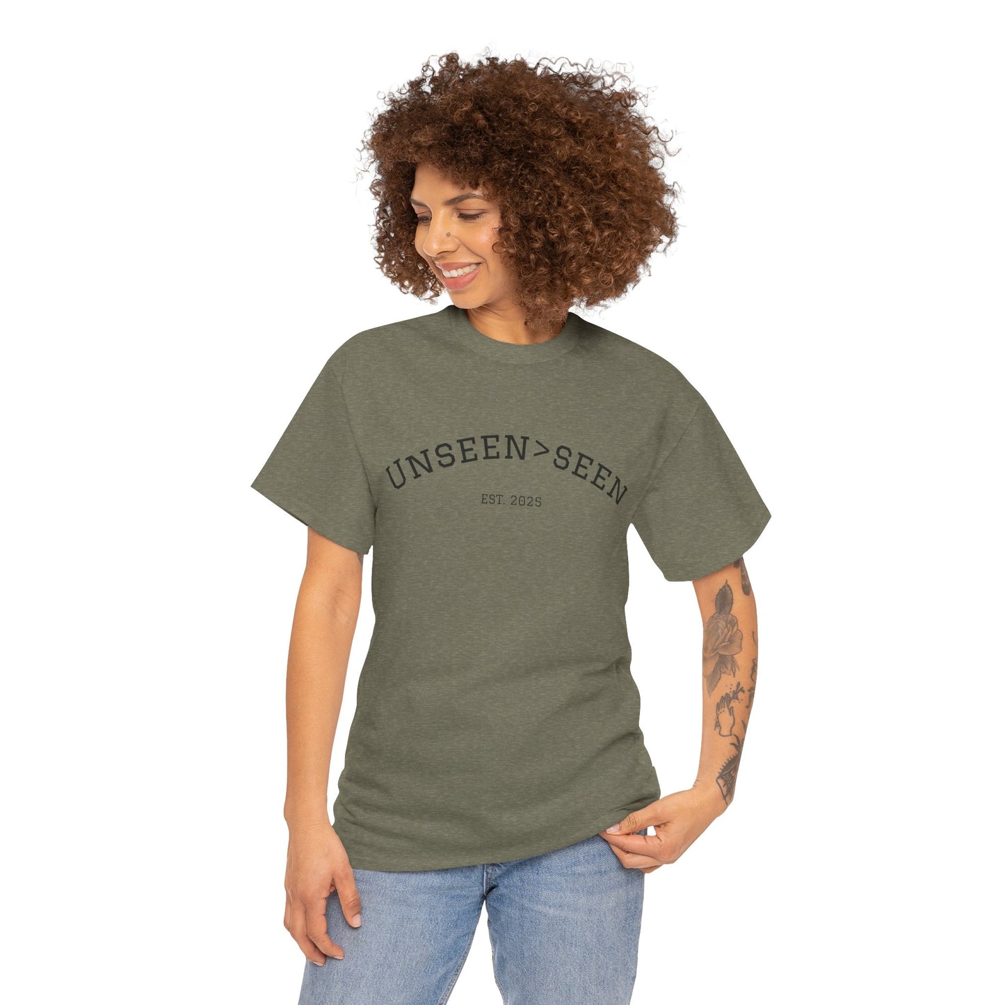 Unisex Cotton Tee| Unseen>seen