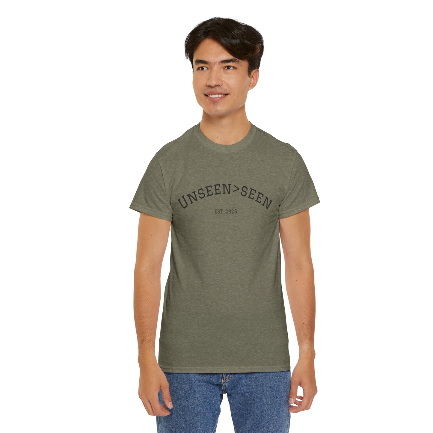 Unisex Cotton Tee| Unseen>seen