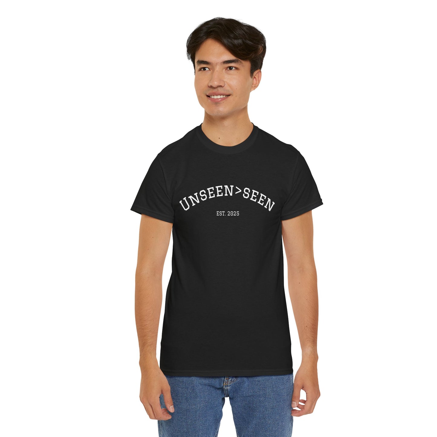 Unisex Cotton Tee| Unseen>seen