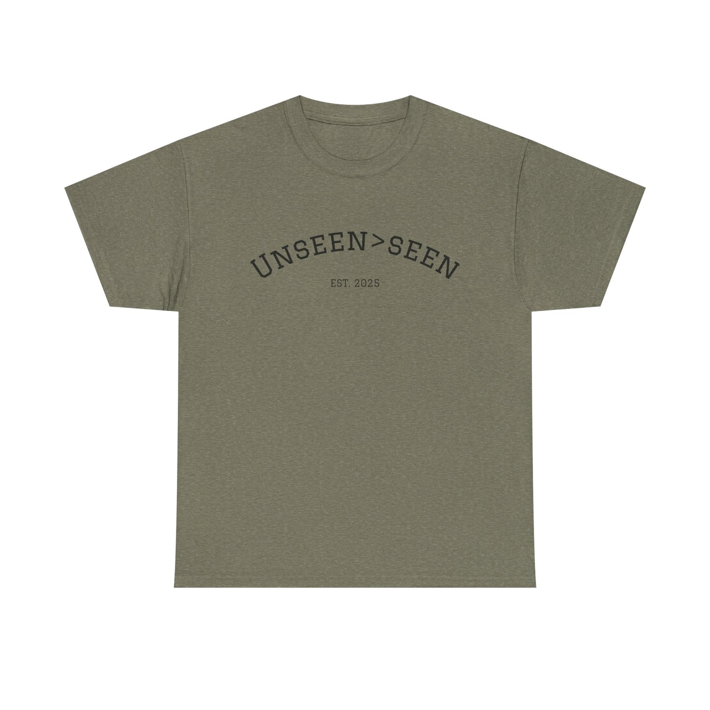 Unisex Cotton Tee| Unseen>seen