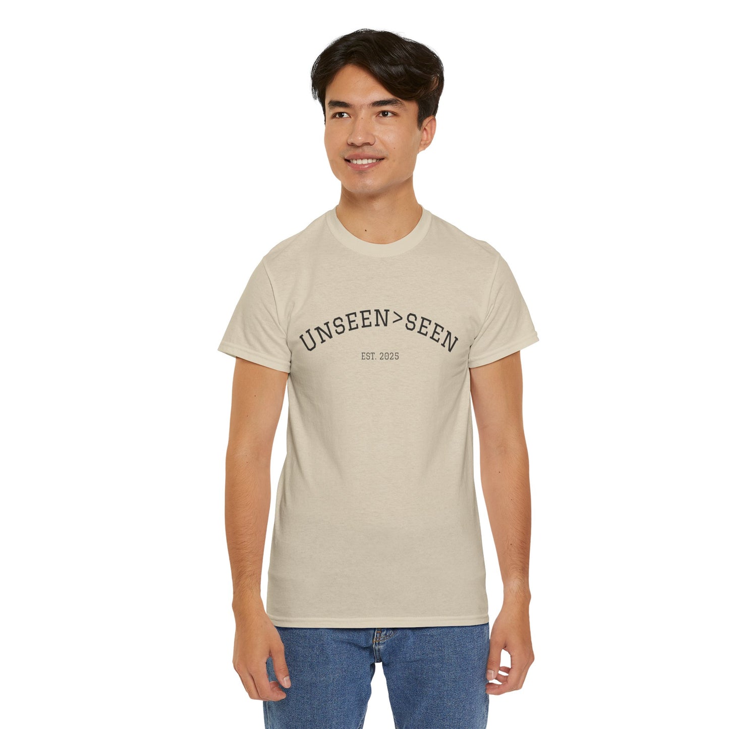 Unisex Cotton Tee| Unseen>seen