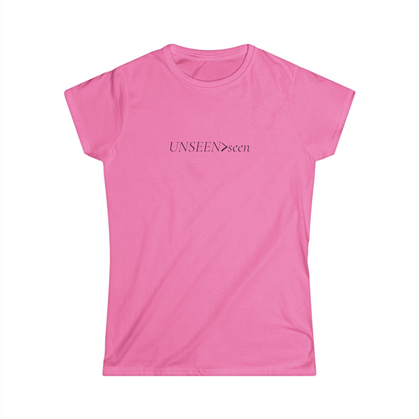 Women's Softstyle Tee | Unseen>seen