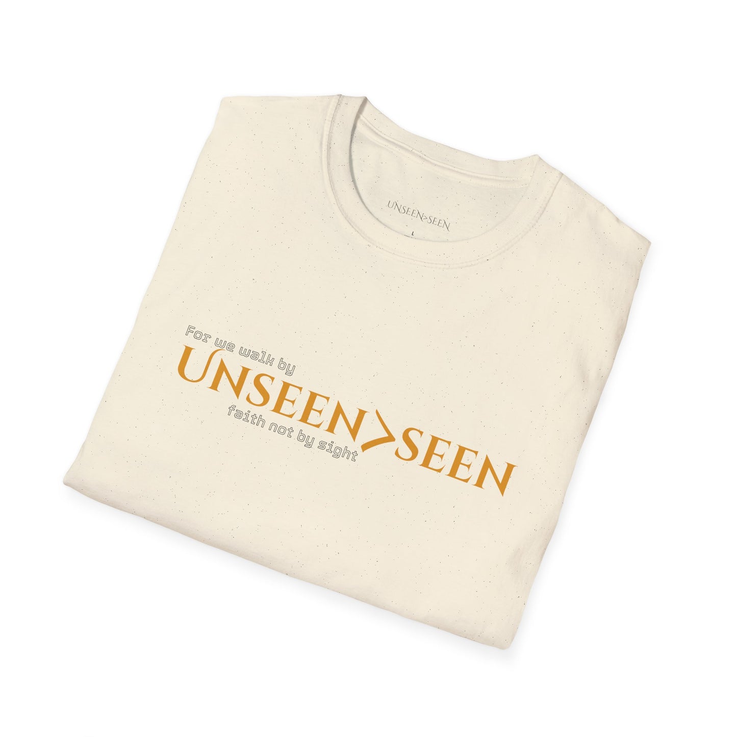 Unisex Hebrews 11:1 T-Shirt| Unseen>seen