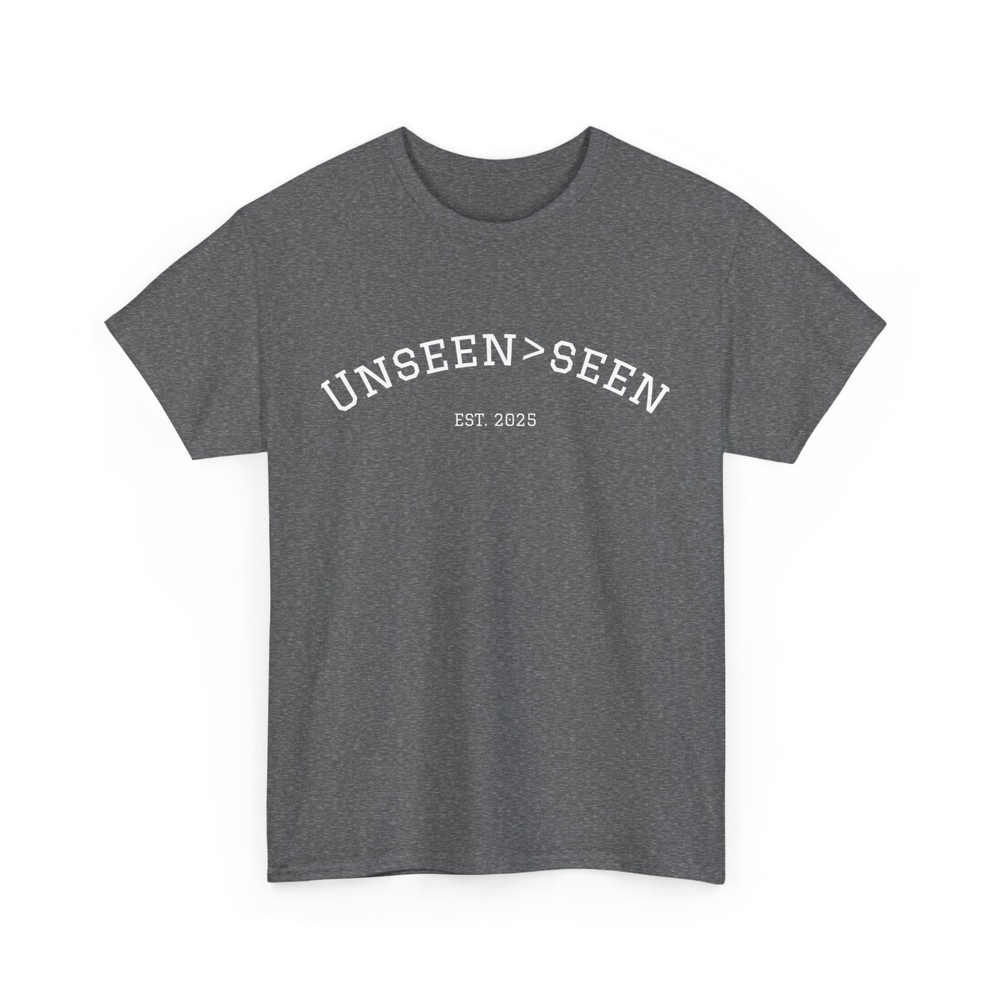 Unisex Cotton Tee| Unseen>seen