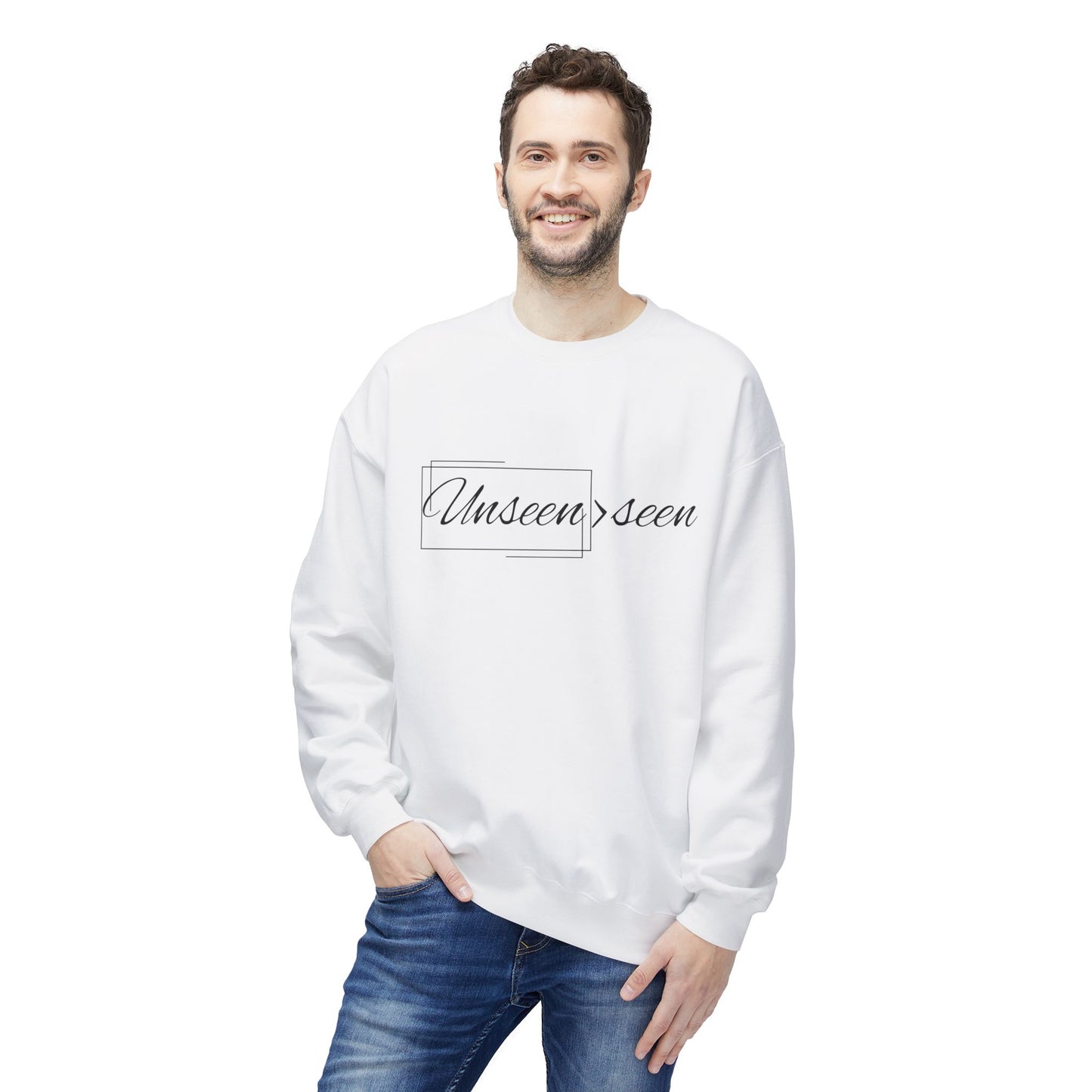 Unseen>seen Frame- Crewneck Unisex Sweatshirt