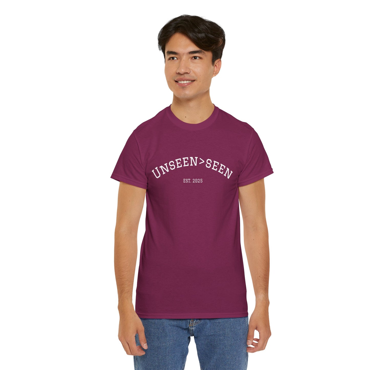 Unisex Cotton Tee| Unseen>seen