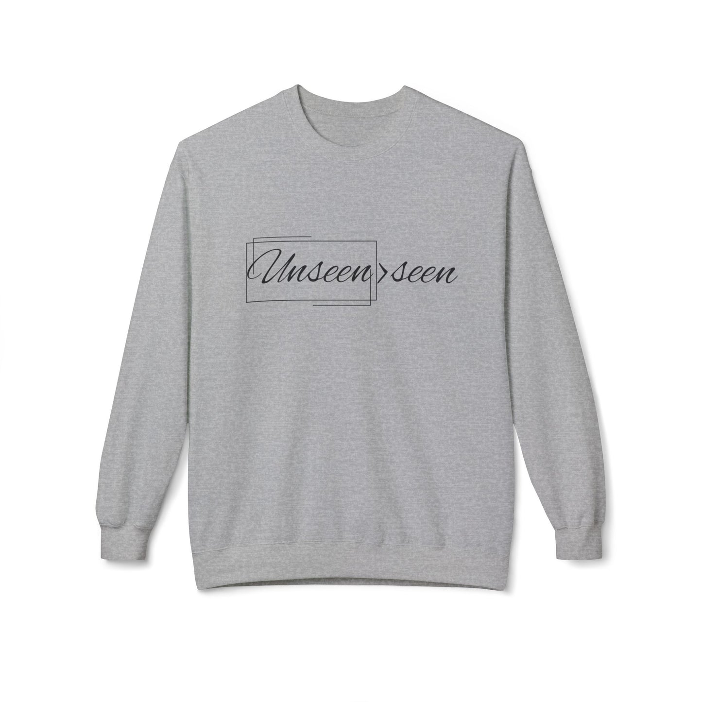 Unseen>seen Frame- Crewneck Unisex Sweatshirt