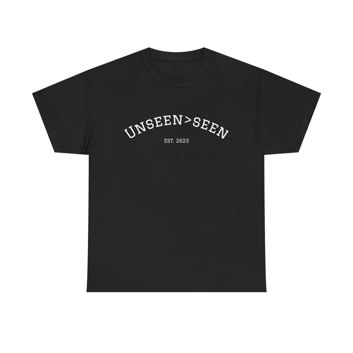 Unisex Cotton Tee| Unseen>seen