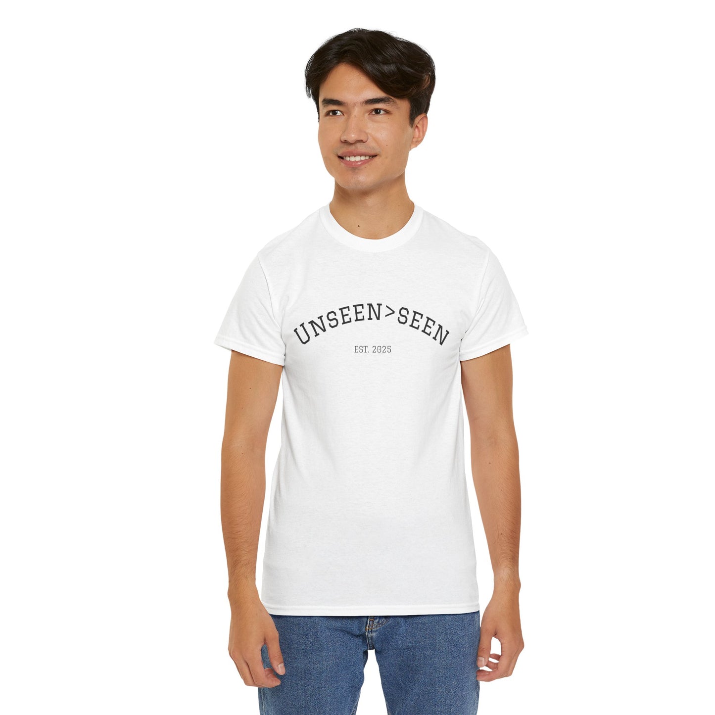 Unisex Cotton Tee| Unseen>seen