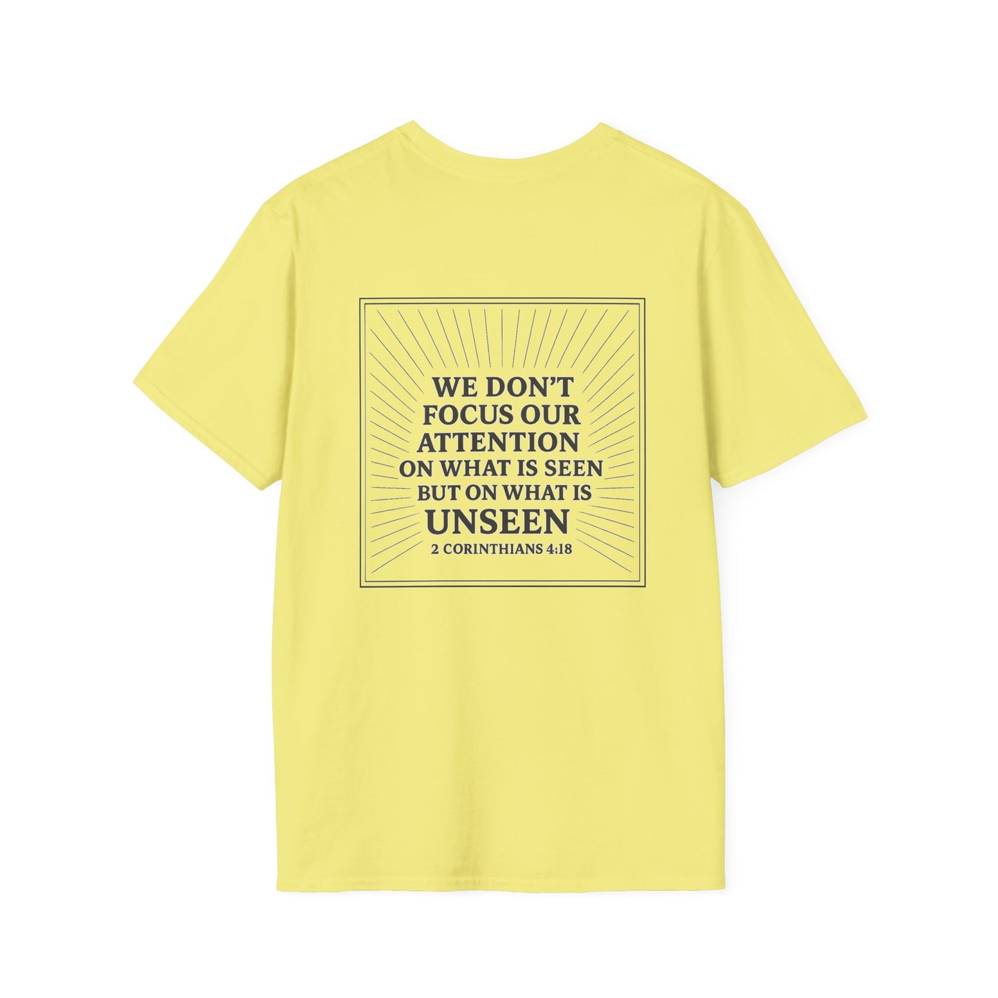 Unisex Softstyle Tee | Unseen>seen