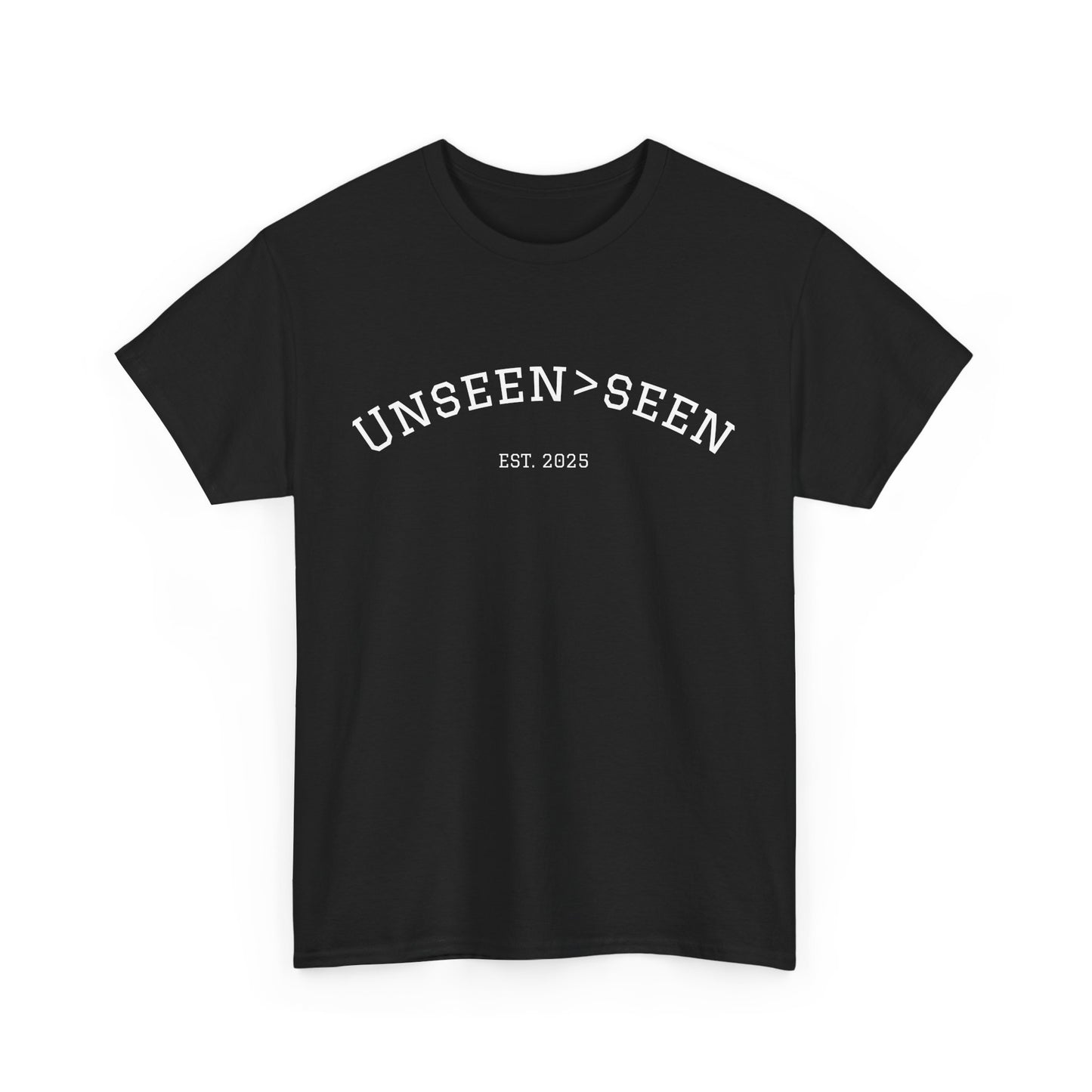 Unisex Cotton Tee| Unseen>seen