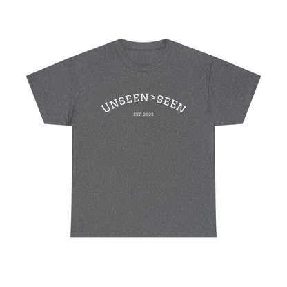 Unisex Cotton Tee| Unseen>seen