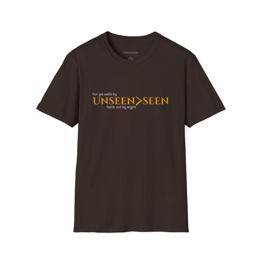 Unisex Hebrews 11:1 T-Shirt| Unseen>seen