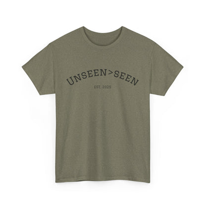 Unisex Cotton Tee| Unseen>seen
