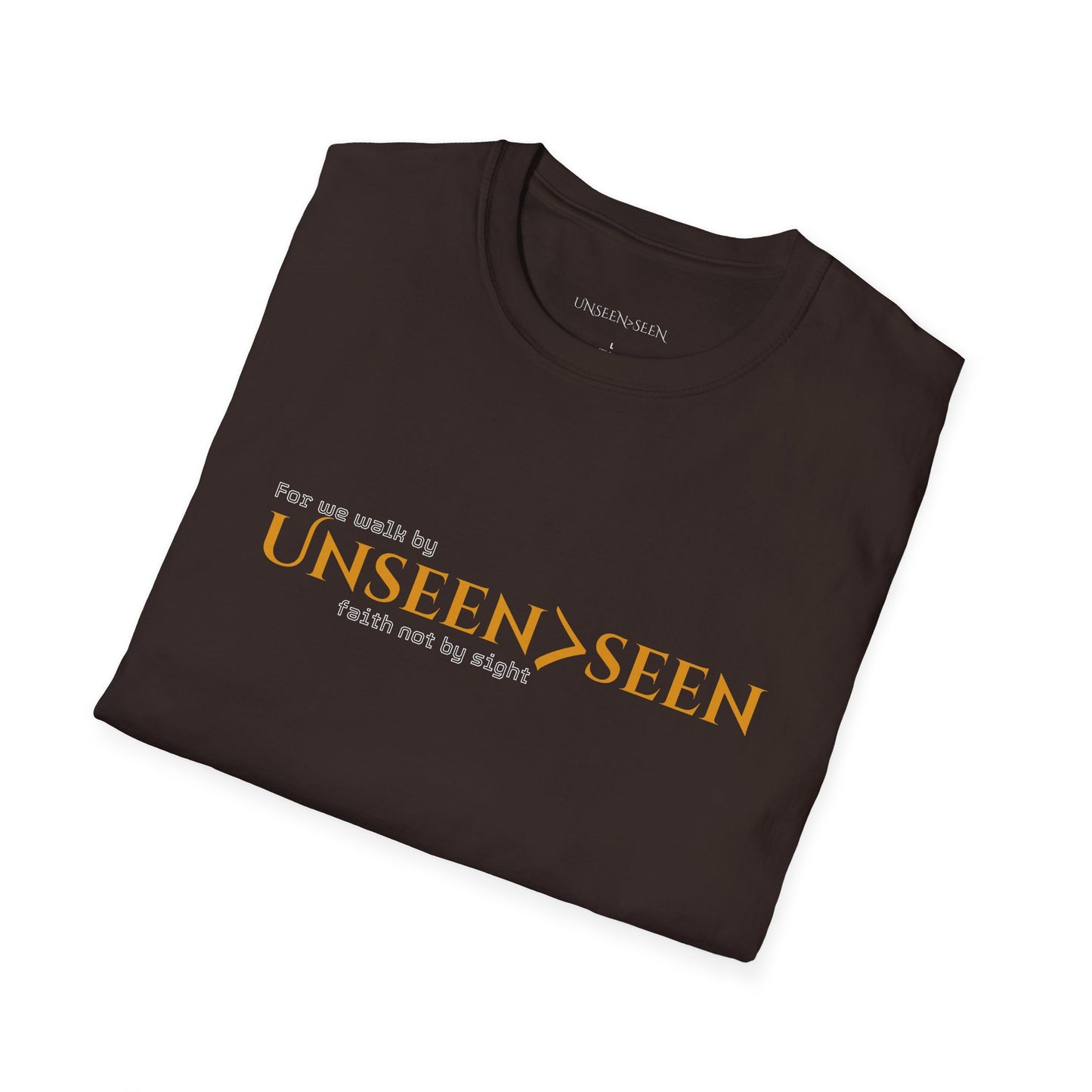 Unisex Hebrews 11:1 T-Shirt| Unseen>seen