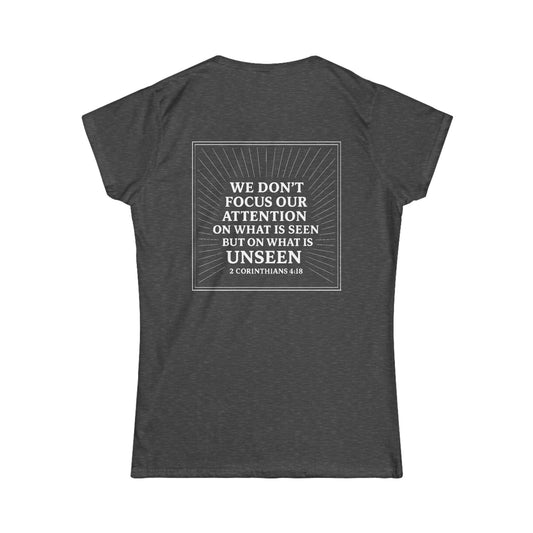 Women's Softstyle Tee | Unseen>seen