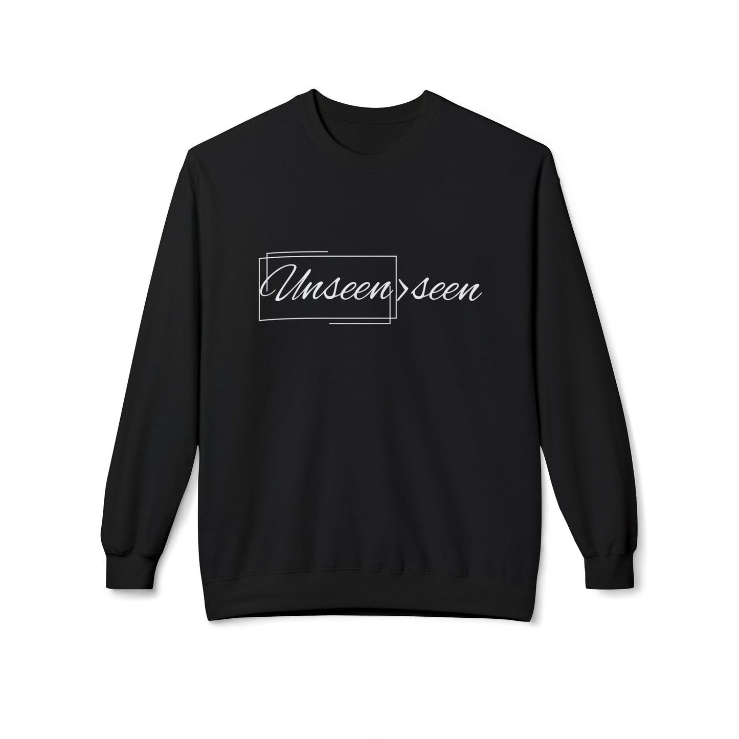 Unseen>seen Frame- Crewneck Unisex Sweatshirt