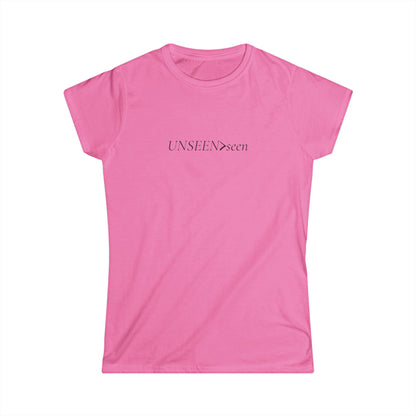 Women's Softstyle Tee | Unseen>seen