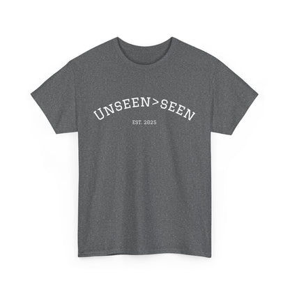 Unisex Cotton Tee| Unseen>seen
