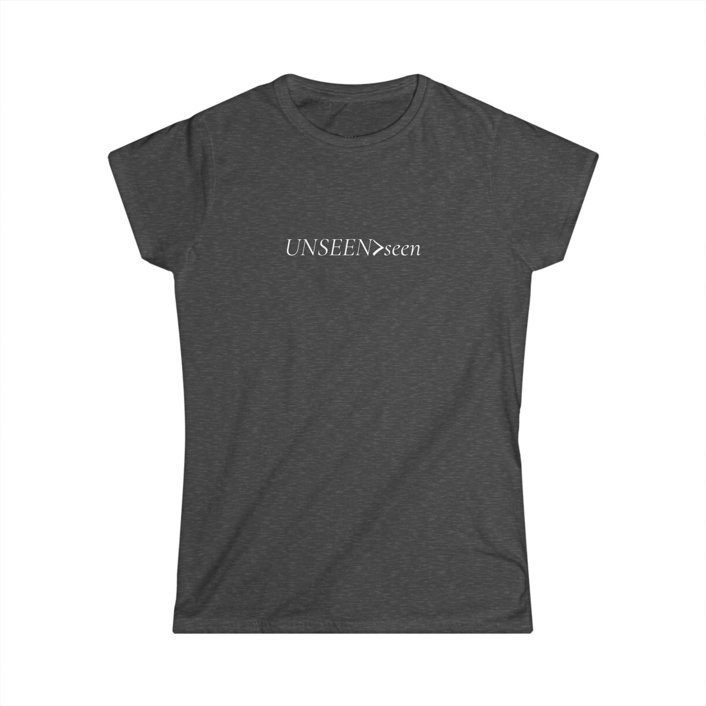 Women's Softstyle Tee | Unseen>seen