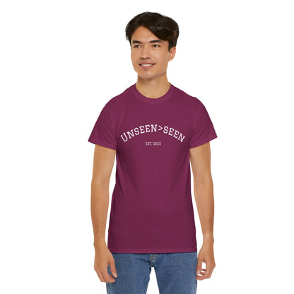 Unisex Cotton Tee| Unseen>seen