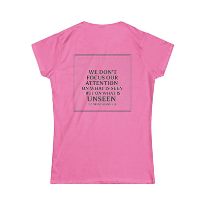Women's Softstyle Tee | Unseen>seen