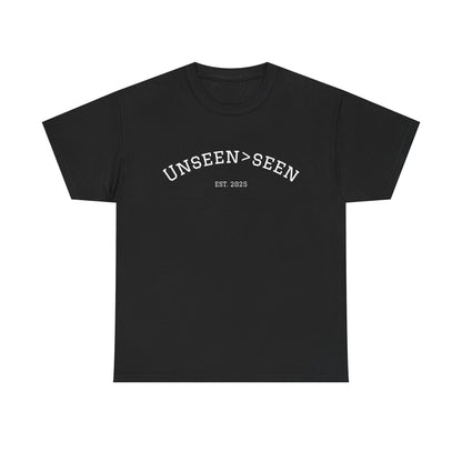 Unisex Cotton Tee| Unseen>seen