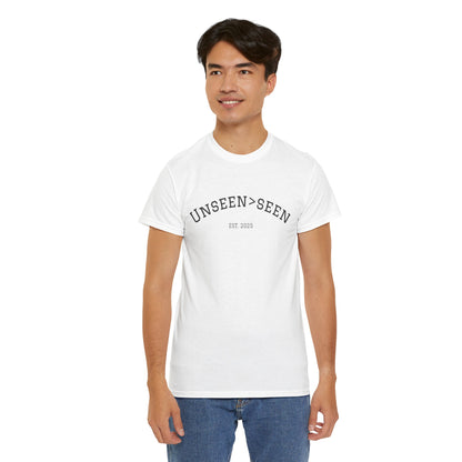 Unisex Cotton Tee| Unseen>seen